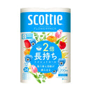 クレシア スコッティ フラワーパック 2倍長持ち(シングル) 100m×12ロール