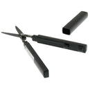 サンスター文具 スティッキールはさみAKERUNO ブラック 1個