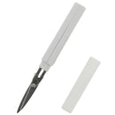 サンスター文具 スティッキールはさみAKERUNO ホワイト 1個