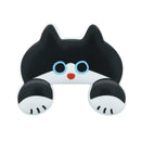 サンスター文具 ダイカットクリップ JITTOME(ジットメ) ハチワレ 1個