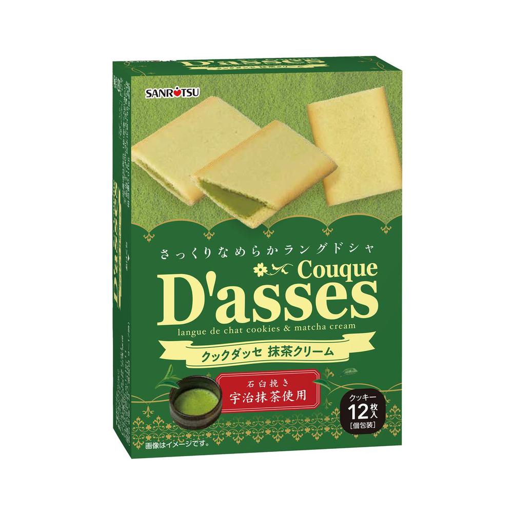 ◇三立 クックダッセ 抹茶クリーム 12枚