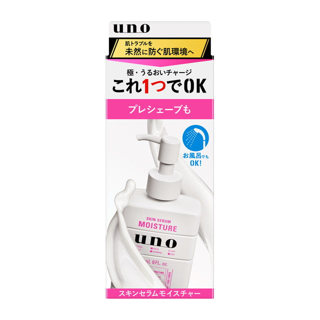 洗顔料 m.n ファイントゥデイ UNO（ウーノ） スキンセラム モイスチャー 180ml