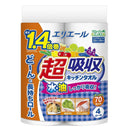大王製紙 エリエール 超吸収キッチンタオル 4ロール(70カット)