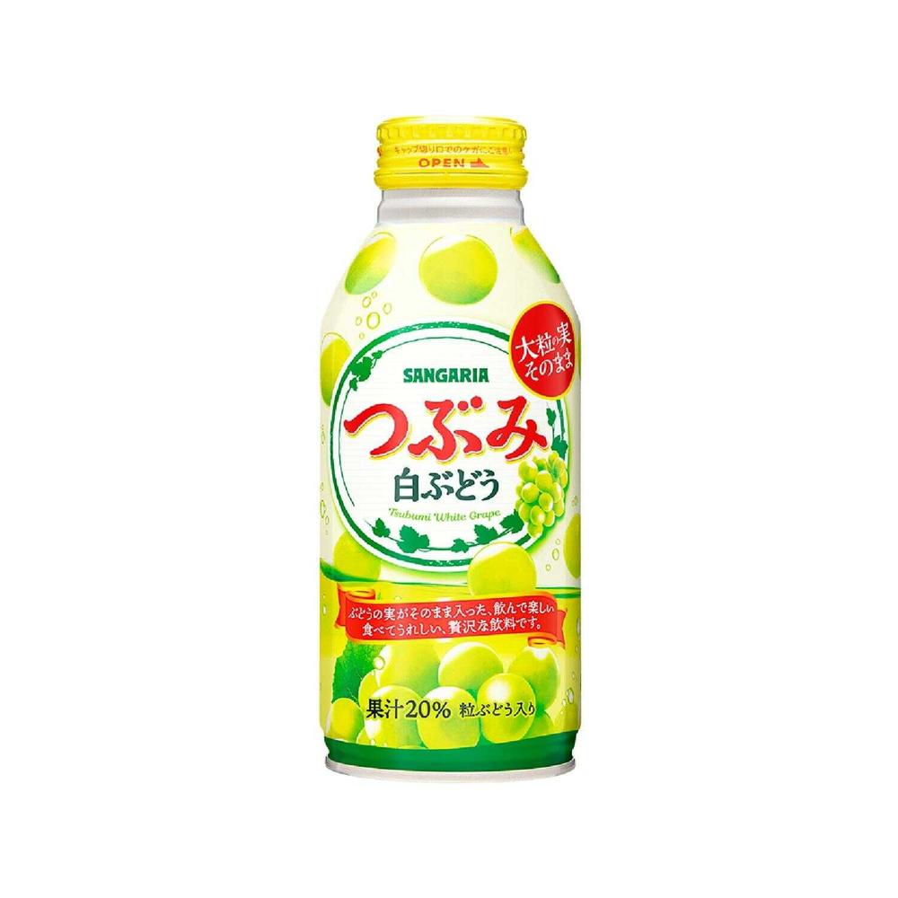 ◇サンガリア つぶみ白ぶどう 380g