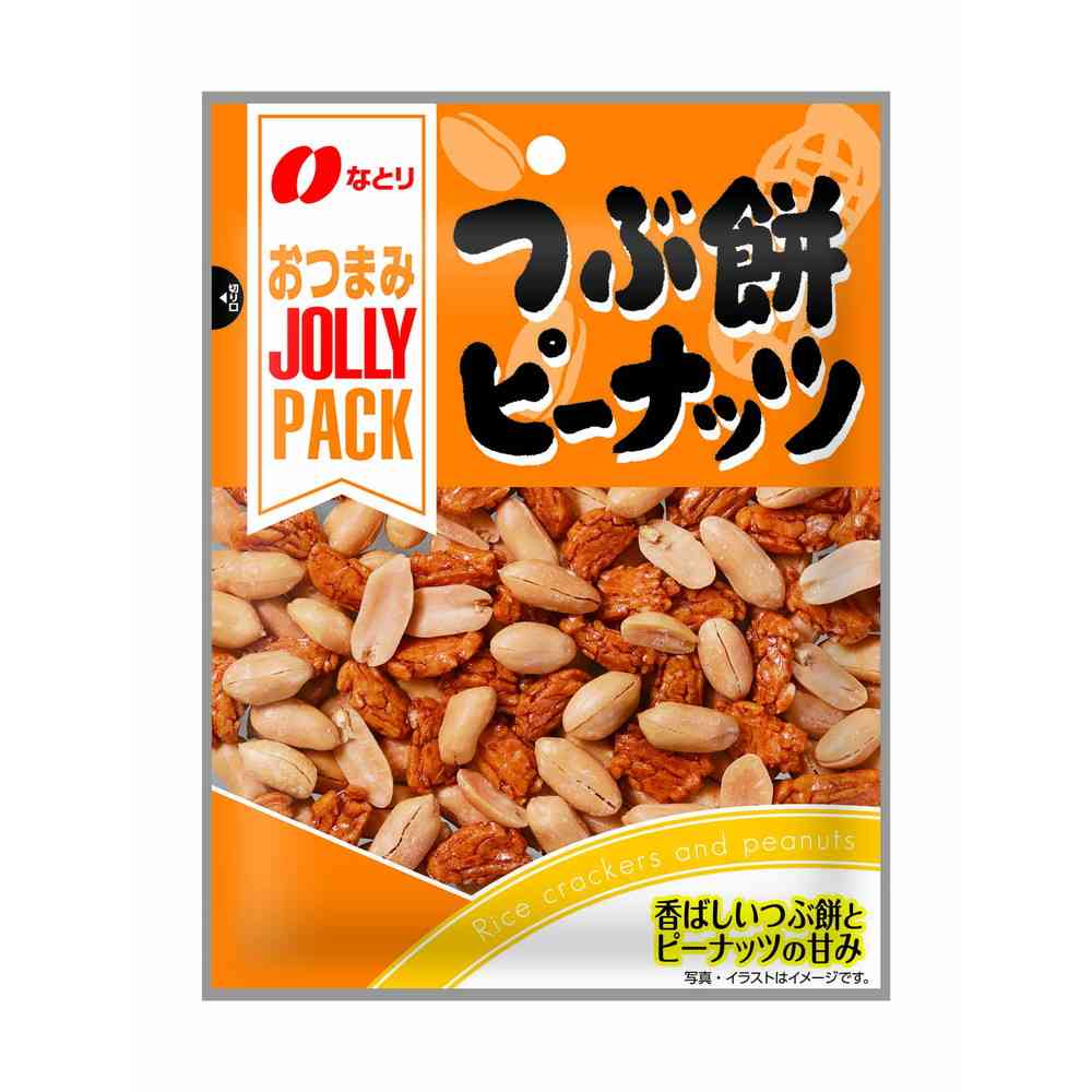 ◇なとり JOLLYPACK つぶ餅ピーナッツ 72g