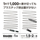 ぺんてる ホワイトボードマーカー ノックル 細字 直液式 青 EMWLS-C 1本