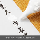 ぺんてる 修正ペン ペン修正液 油性・水性インキ両用 XEZL21-W 1本