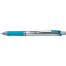 ぺんてる シャープペンシル エナージェル 0.5mm シルバー / スカイブルー軸 パック入り XPL75-S 1本