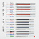 ぺんてる ボールペン替芯 カルム/フィール/ビクーニャ 多色多機能用 0.7mm 緑 XBXS7-D 1本