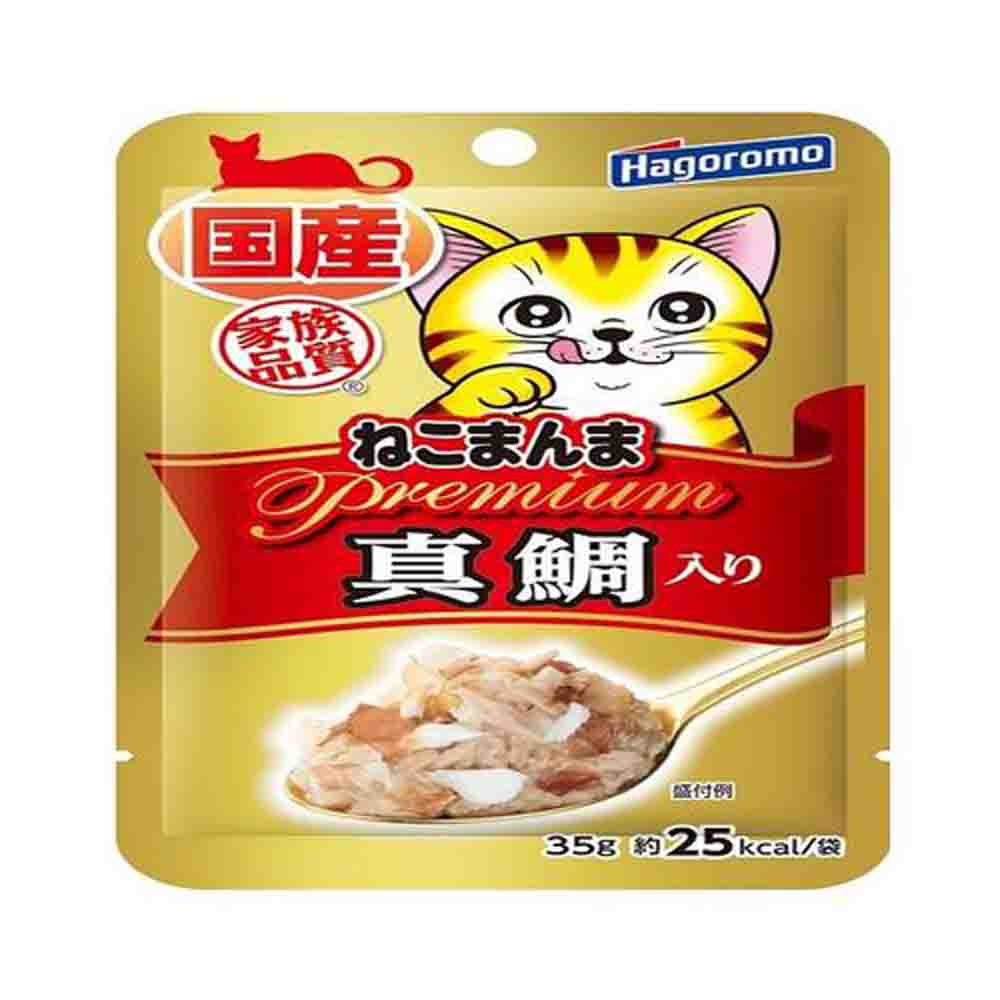 はごろもフーズ プレミアムねこまんまパウチ真鯛 ３５ｇ