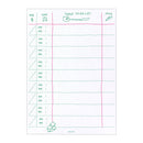 ミドリ メモ 仕事リスト 2柄×40枚