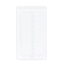 ミドリ ルーラーメモ<S> 赤 1冊