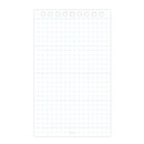 ミドリ ダイヤメモ<L>方眼罫 青 1冊