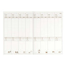 ミドリ 家計簿<B5> 月間+週間 コックさん柄 1冊