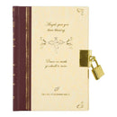 ミドリ 日記 鍵付 天使柄 1冊