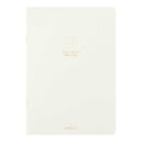 ミドリ ノート<A5> カラー ドット方眼 白 1冊