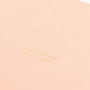 ミドリ ノート<A5> カラー ドット方眼 ピンク 1冊