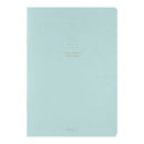 ミドリ ノート<A5> カラー ドット方眼 青 1冊