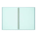 ミドリ リングノート<A5> カラー ドット方眼 青 1冊