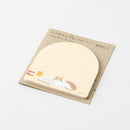 ミドリ 付せん紙 本とネコ柄 30枚入