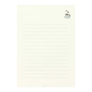 ミドリ 便箋 しあわせをはこぶ手紙 ラッキーモチーフ柄入 4柄×6枚