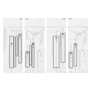 ミドリ きれいな宛名が書ける封筒 縦 お礼状用 8枚入