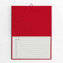 ミドリ HF 電話帳<A5> 大人の電話帳 赤 1冊