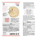 ミドリ スタンプ 浸透印 ネコ柄 1個