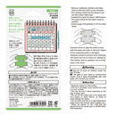 ミドリ スタンプ 浸透印 カレンダー柄 1個
