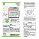 ミドリ スタンプ 浸透印 カレンダー柄 1個