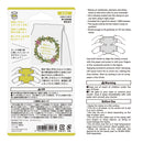 ミドリ スタンプ 浸透印 リース柄 1個