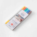 ミドリ カラーペン スタンプ 6本入 ハッピー 1パック