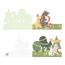 ミドリ カード 立体 音楽隊柄 1個