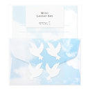 ミドリ ミニレターセット 空色ノキモチ 1パック