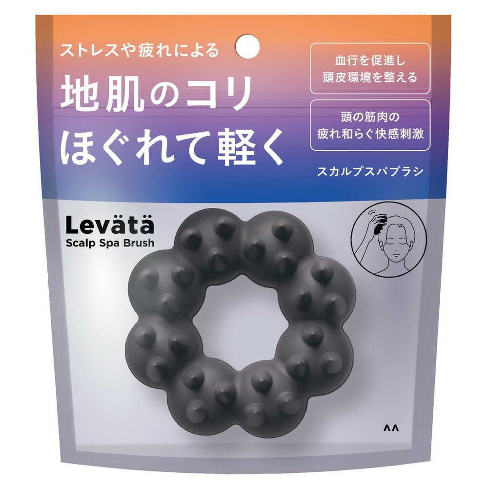マンダム レバタ スカルプスパブラシ 1個
