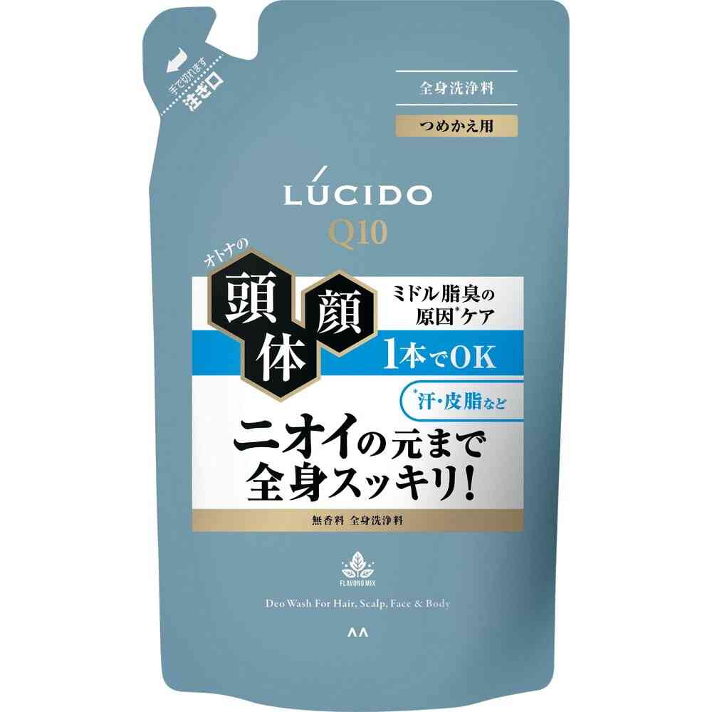 マンダム ルシード 全身デオウォッシュ つめかえ用 380ml