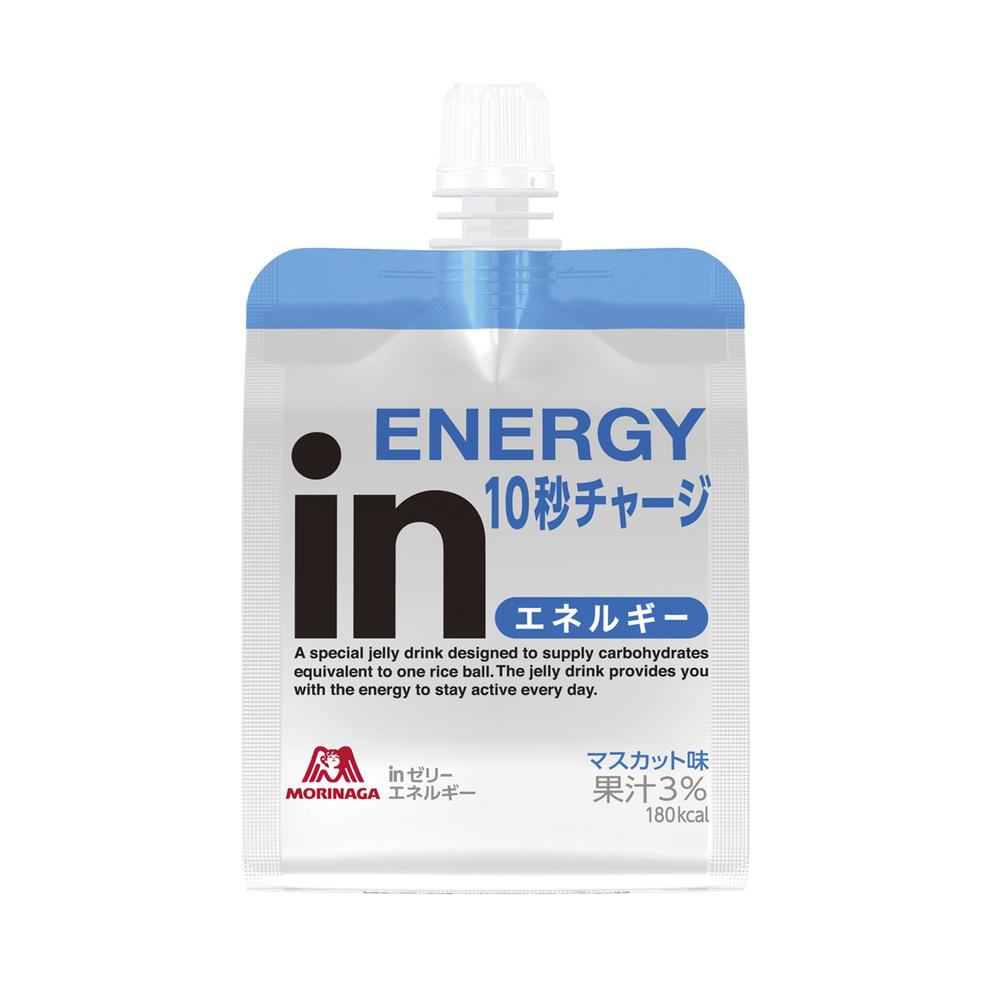 ◇森永 inゼリー エネルギー マスカット味 180g