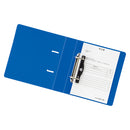 リヒト リクエスト D型リングファイル A5 青 コピー用紙350枚 1冊