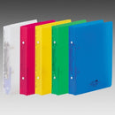 LIHIT LAB. AQUA DROPs リングファイル ツイストリング A5 乳白  1冊