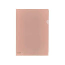 リヒトラブ カラークリヤーホルダー A4 ローズピンク 1枚