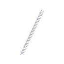 LIHIT LAB. スライドリング A4 ホワイト 1本