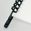 LIHIT LAB. スライドリング A4 ホワイト 1本