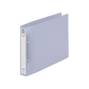 LIHIT LAB. リングファイル カドロック&ツイストリング A4 乳白 1冊