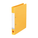 リヒト リクエスト D型リングファイル A4 黄 コピー用紙230枚 1冊