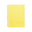 リヒト オープンリングノート A6 イエロー リーフ 30枚