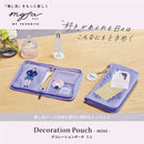 myfa デコレーションポーチ ミニ コーラルレッド 1個