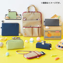 にゃんシーン フラットカードポーチ  ピスタチオグリーン  1個