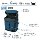 Liscio CAT リュックキャリー ネイビー メーカー直送▼返品・キャンセル不可【他商品との同時購入不可】