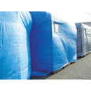 #3000ブルーシート大畳み 1.8m×1.8m (30枚入) メーカー直送 ▼返品・キャンセル不可【他商品との同時購入不可】