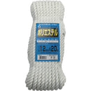 ロープ ポリエステルトラックロープ 12mm×20m メーカー直送 ▼返品・キャンセル不可【他商品との同時購入不可】